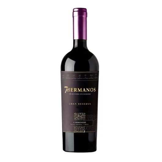 Vinho Chileno 7 Hermanos Carménère Gran Reserva 750ML - Imagem em destaque