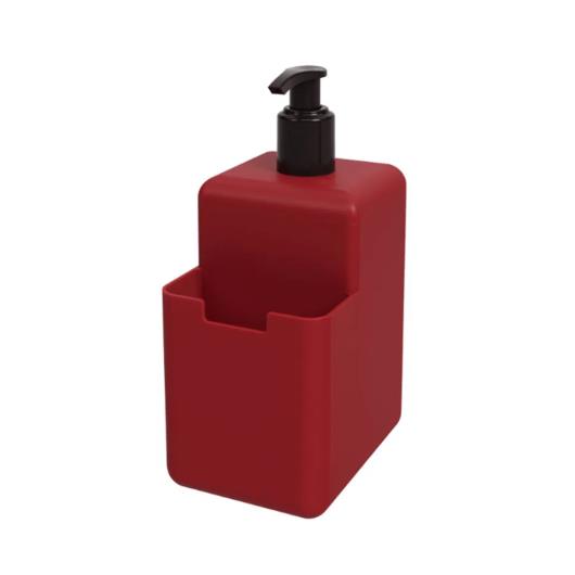 Dispenser Brinox Vermelho Single 500ml Unidade - Imagem em destaque