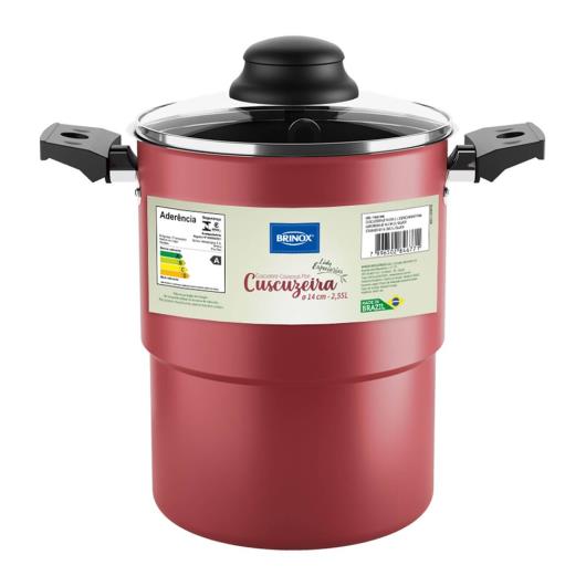 Cuscuzeira Brinox de Alumínio Especiarias 2,55L - Imagem em destaque