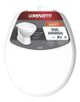 Tampa Vaso Sanitário Oval Universal Lorenzeti Duratti Branco