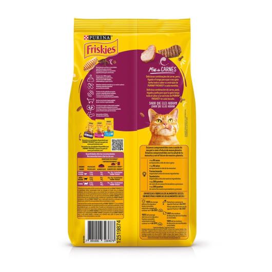 Ração FRISKIES Gatos Castrados Mix de Carnes 1kg - Imagem em destaque