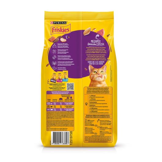 Ração FRISKIES gatos adultos Megamix 1kg - Imagem em destaque
