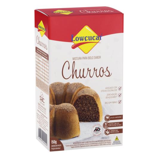 Mistura para Bolo Churros Lowçucar Caixa 150g - Imagem em destaque