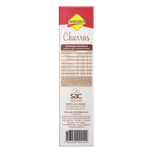 Mistura para Bolo Churros Lowçucar Caixa 150g - Imagem em destaque