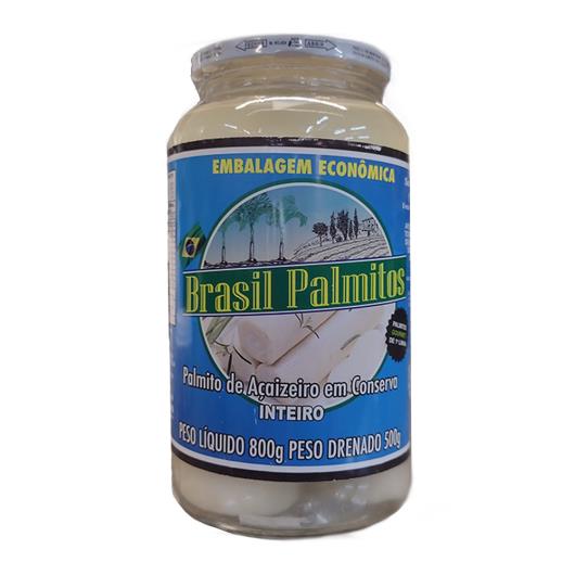Palmito Inteiro Brasil Embalagem Econômica Vidro 500g - Imagem em destaque