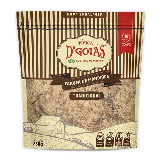 Farofa de Mandioca D'Goiás Tradicional 250g - Imagem em destaque