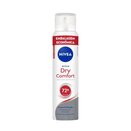 Desodorante Aerossol Dry Comfort Nivea Active 200ml Embalagem Econômica - Imagem em destaque