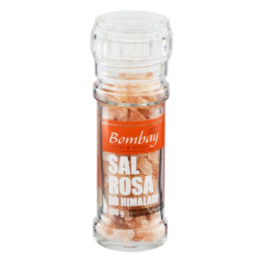 Sal Rosa do Himalaia com Moedor Bombay Herbs & Spices Vidro 100g - Imagem em destaque