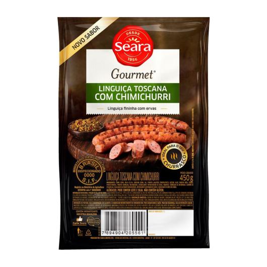 Linguiça Toscana com Chimichurri Fininha Seara Gourmet 450g - Imagem em destaque