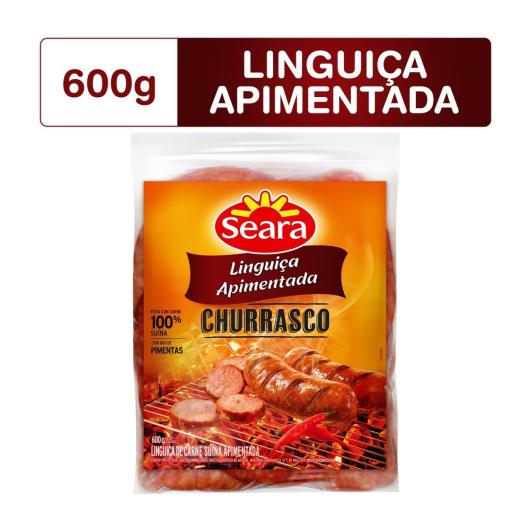Linguiça de Carne Suína Apimentada Seara Churrasco 600g - Imagem em destaque