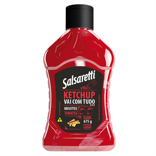 Ketchup Salsaretti Squeeze 675g - Imagem em destaque