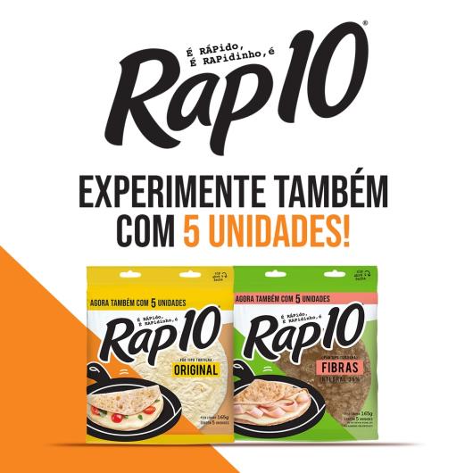 Pão Tortilha Original Rap10 Pouch 165g - Imagem em destaque