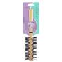 Escova de Cabelo Lanossi Essencial Madeira Nylon Reta