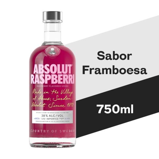 Vodka Absolut Raspberri 750 ml - Imagem em destaque