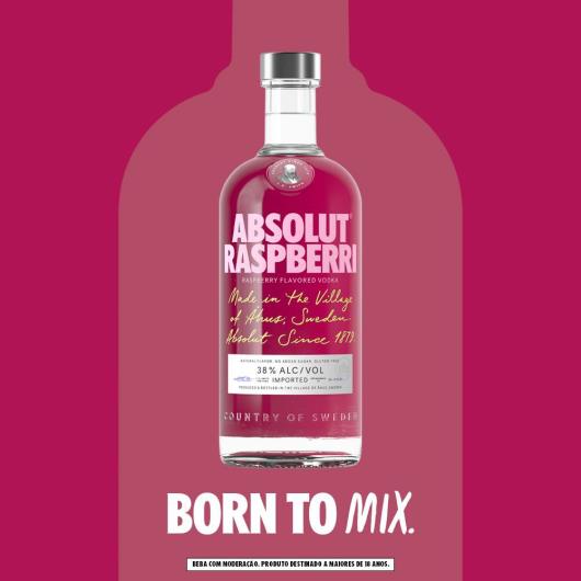 Vodka Absolut Raspberri 750 ml - Imagem em destaque