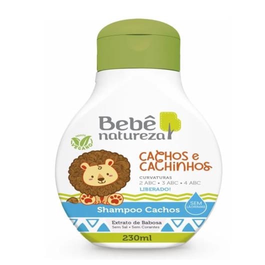 Shampoo Bebê Natureza Cachos e Cachinhos Extrato De Babosa 230ml - Imagem em destaque