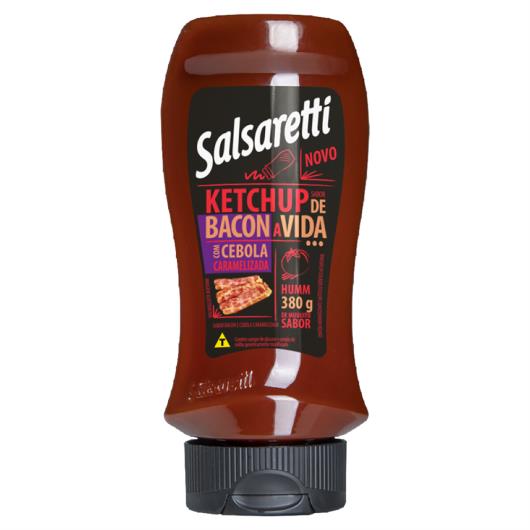 Ketchup Bacon e Cebola Caramelizada Salsaretti Squeeze 380g - Imagem em destaque