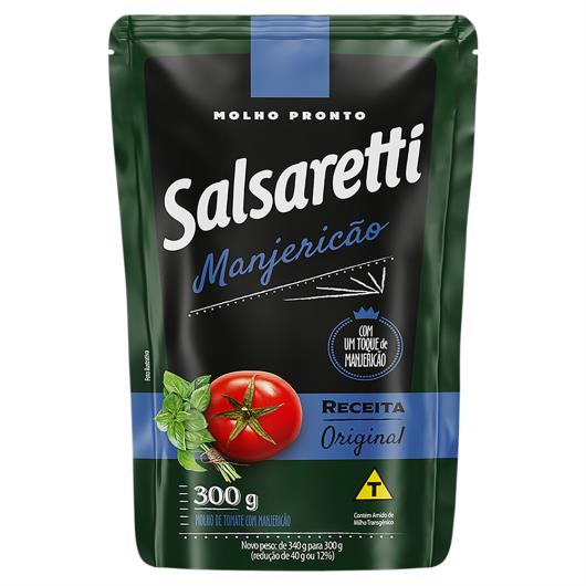 Molho de Tomate com Manjericão Salsaretti Sachê 300g - Imagem em destaque