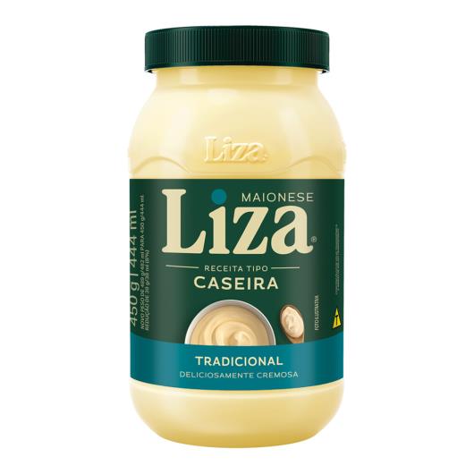 Maionese Caseira Tradicional Liza Pote 450g - Imagem em destaque