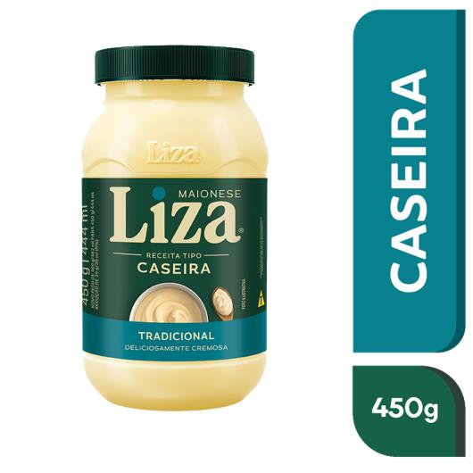 Maionese Caseira Tradicional Liza Pote 450g - Imagem em destaque