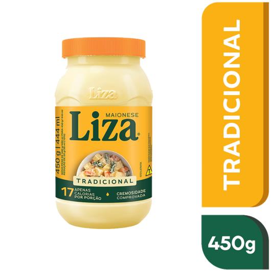 Maionese Tradicional Liza Pote 450g - Imagem em destaque