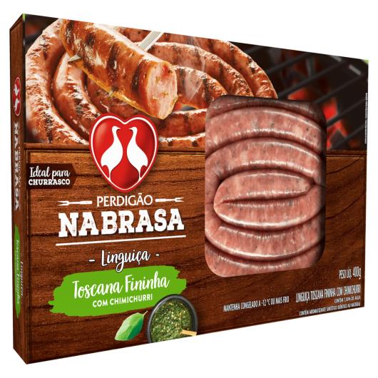 Linguiça Toscana com Chimichurri Fininha Perdigão Na Brasa 400g - Imagem em destaque