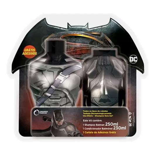 Kit Shampoo 250ml + Condicionador 230ml Batman e Batmóvel Grandes Marcas - Imagem em destaque