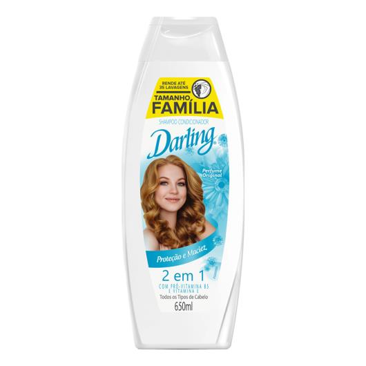 Shampoo 2 em 1 Original Darling Frasco 650ml Tamanho Família - Imagem em destaque