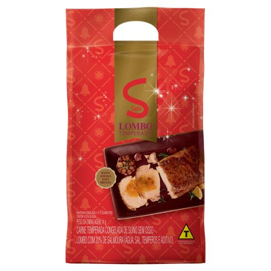 Lombo Suíno Congelado Temperado sem Osso Sadia 1,1kg - Imagem em destaque