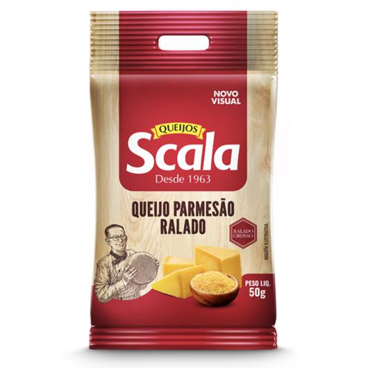 Queijo Parmesão Ralado Scala 50g - Imagem em destaque