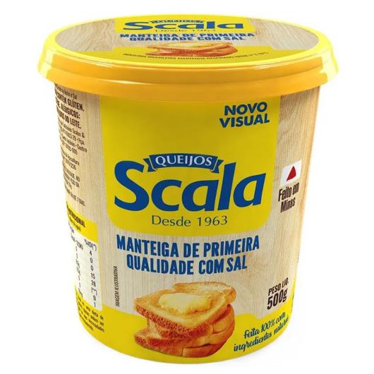 Manteiga Scala com Sal de Primeira Qualidade 500g - Imagem em destaque