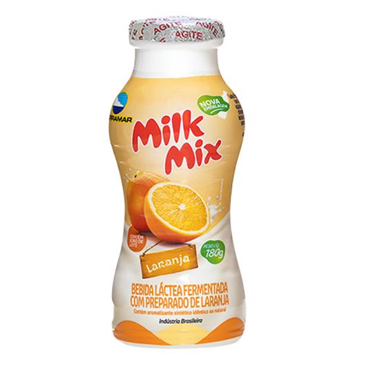 Bebida Láctea Parcialmente Desnatada Serramar Milk Mix Laranja 180g - Imagem em destaque