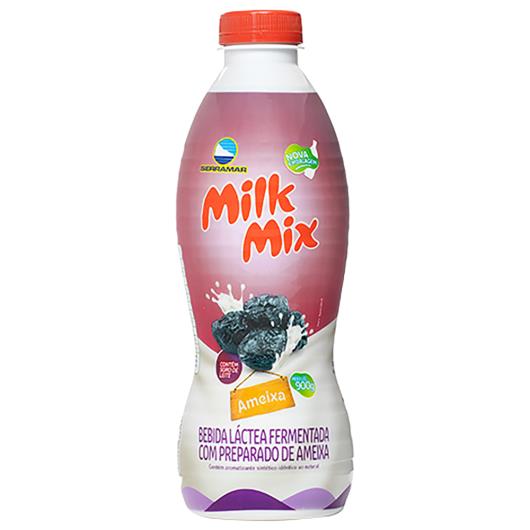 Bebida Láctea Parcialmente Desnatada Serramar Milk Mix Ameixa 900g - Imagem em destaque