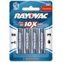 Pilha Alcalina Rayovac AA 4 Unidades