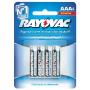 Pilha Rayovac Alcalina AAA 4 Unidades