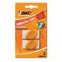 Borracha Escolar Bic Branca Com 2 Unidades