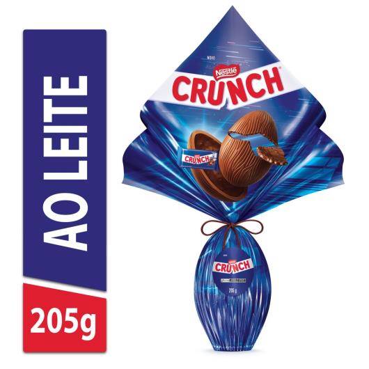 Ovo de Páscoa ao Leite Nestlé Crunch 205g - Imagem em destaque