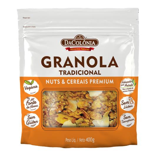 Granola Tradicional DaColônia Nuts & Cereais Premium Pouch 400g - Imagem em destaque