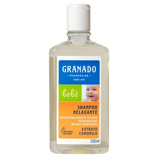 Shampoo Relaxante Camomila Granado Bebê Frasco 250ml - Imagem em destaque