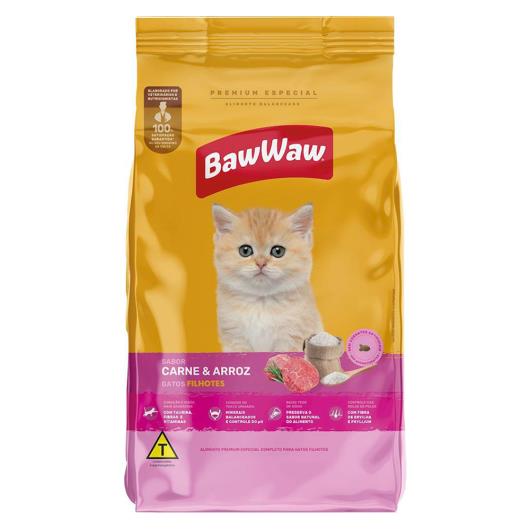 Alimento Para Gatos Filhotes Baw Waw Carne 900g - Imagem em destaque