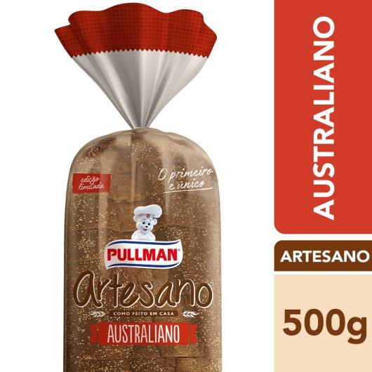 Pão de Forma Australiano Pullman Artesano Pacote 500g - Imagem em destaque