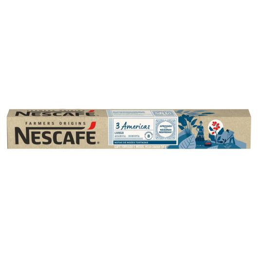 Café NESCAFÉ Farmer Origins 3 AMERICAS 10 Cápsulas 54g - Imagem em destaque