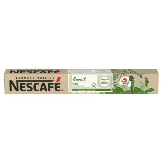Café NESCAFÉ Farmer Origins BRAZIL 10 Cápsulas 52g - Imagem em destaque