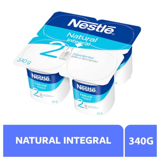 Iogurte Natural Integral Nestlé 340g Bandeja - Imagem em destaque
