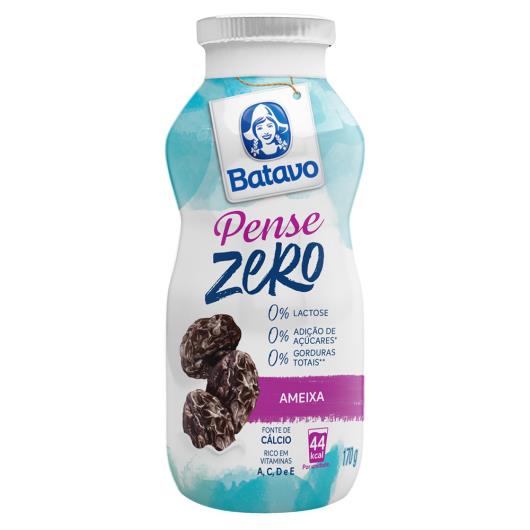 Bebida Láctea Fermentada Ameixa Zero Lactose Batavo Pense Zero Frasco 170g - Imagem em destaque