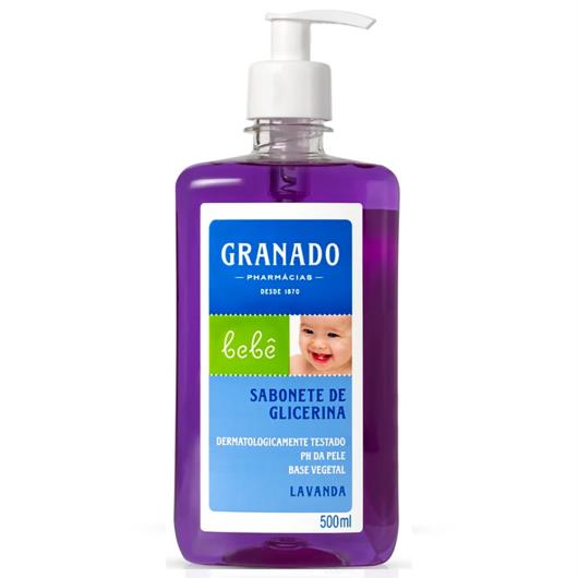 Sabonete Líquido Glicerinado Lavanda Bebê Granado 500ml - Imagem em destaque