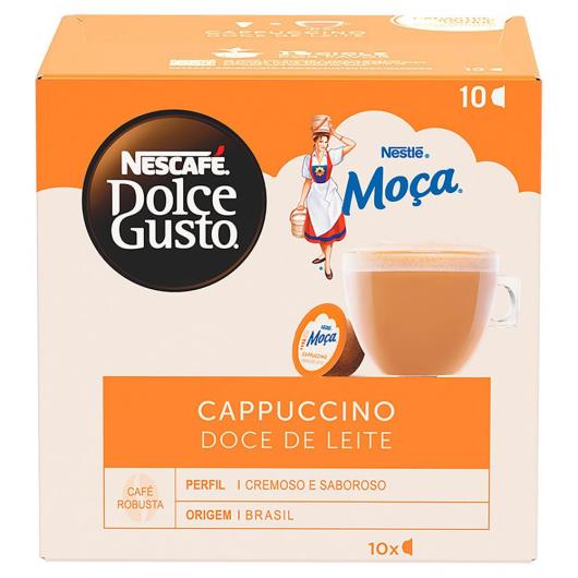 Café em Cápsula NESCAFÉ DOLCEGUSTO Cappuccino Doce de leite 10 Cápsulas 170g - Imagem em destaque