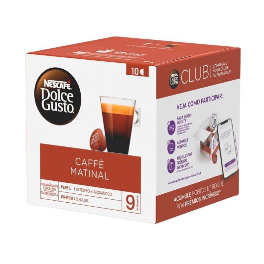 Café em Cápsula NESCAFÉ DOLCEGUSTO Caffe Matinal 10 Cápsulas 80g - Imagem em destaque