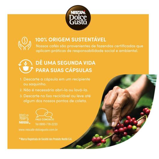 Nescafé DOLCEGUSTO Café Caseiro 10 cápsulas 80g - Imagem em destaque