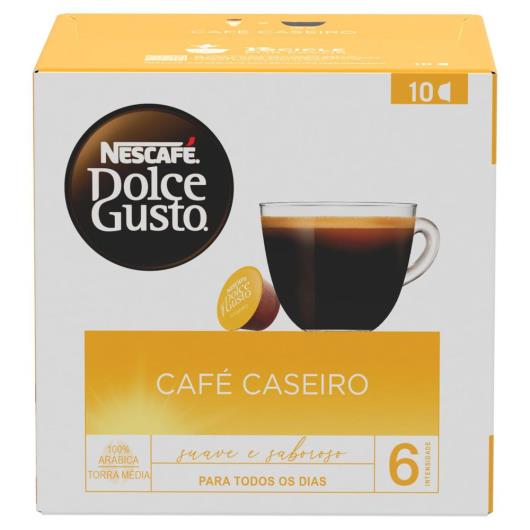 Nescafé DOLCEGUSTO Café Caseiro 10 cápsulas 80g - Imagem em destaque
